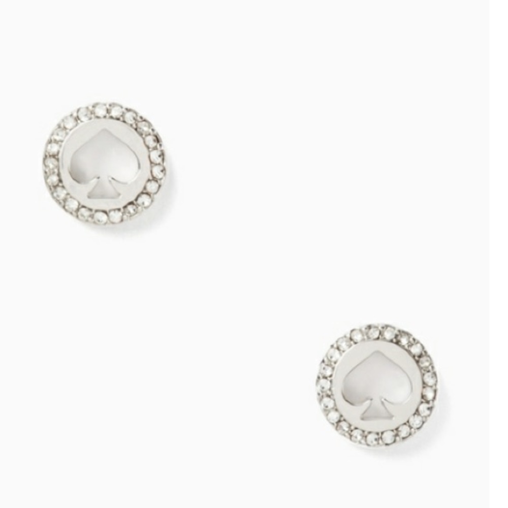 ♠️kate spade silver color earrings